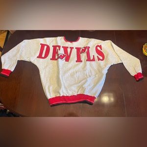 NEW JERSEY DEVILS CREWNECK! Washed but never worn.